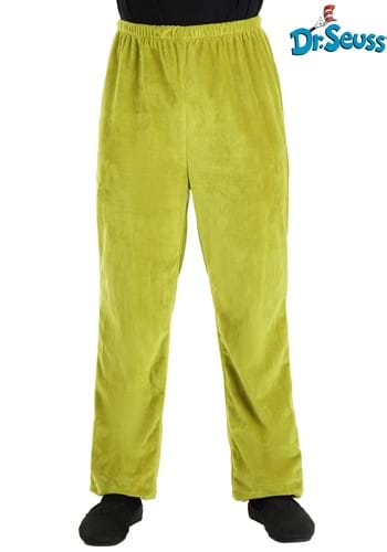 Adult Dr. Seuss Grinch Velboa Pants