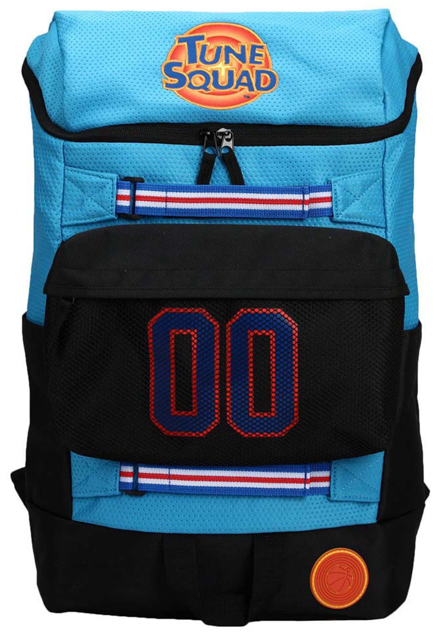 Backpack of Space Jams Tune Squad Jersey