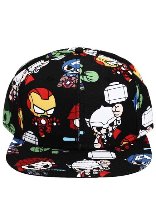 Marvel Chibi Avengers Flat Bill Snapback