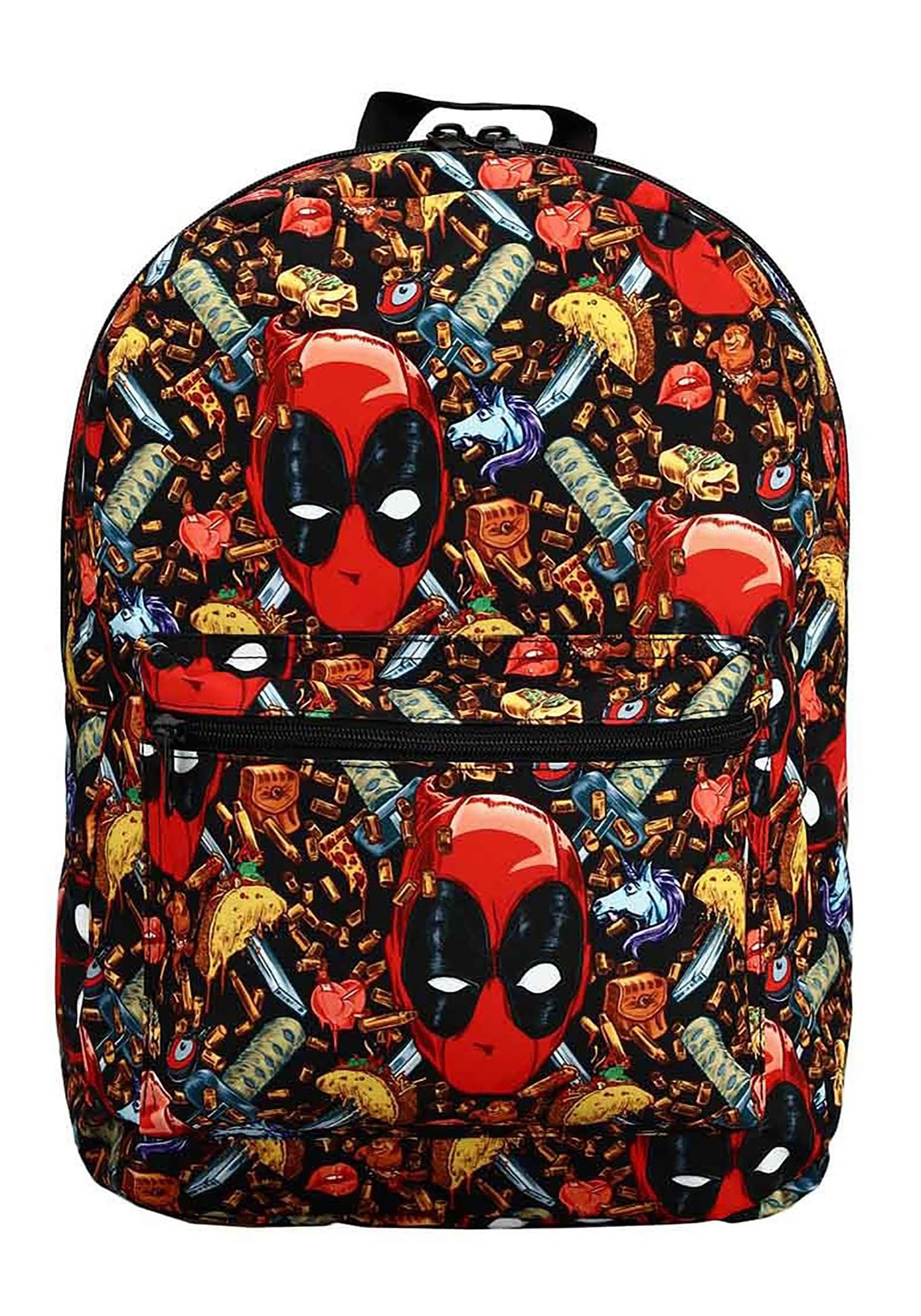 Marvel: Deadpool with Junk Food Backpack