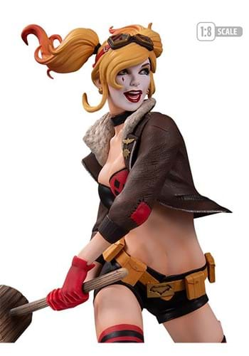 dc bombshells harley quinn deluxe version 2 statue