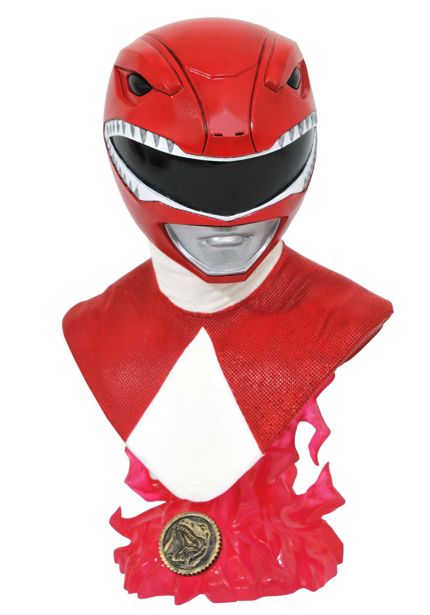 Mighty Morphin Power Rangers L3D Red Ranger 1/2 Scale Bust