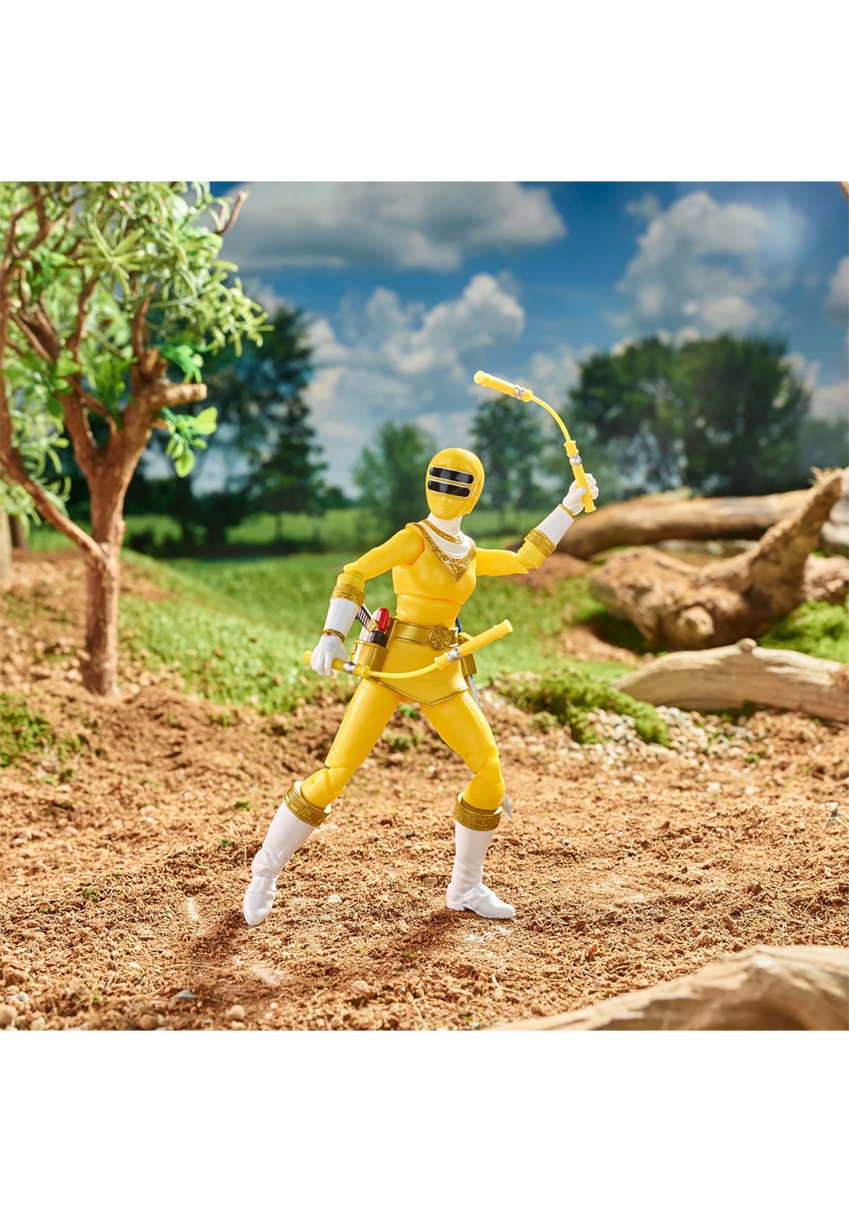 Power Rangers Zeo Yellow Ranger Action Figure