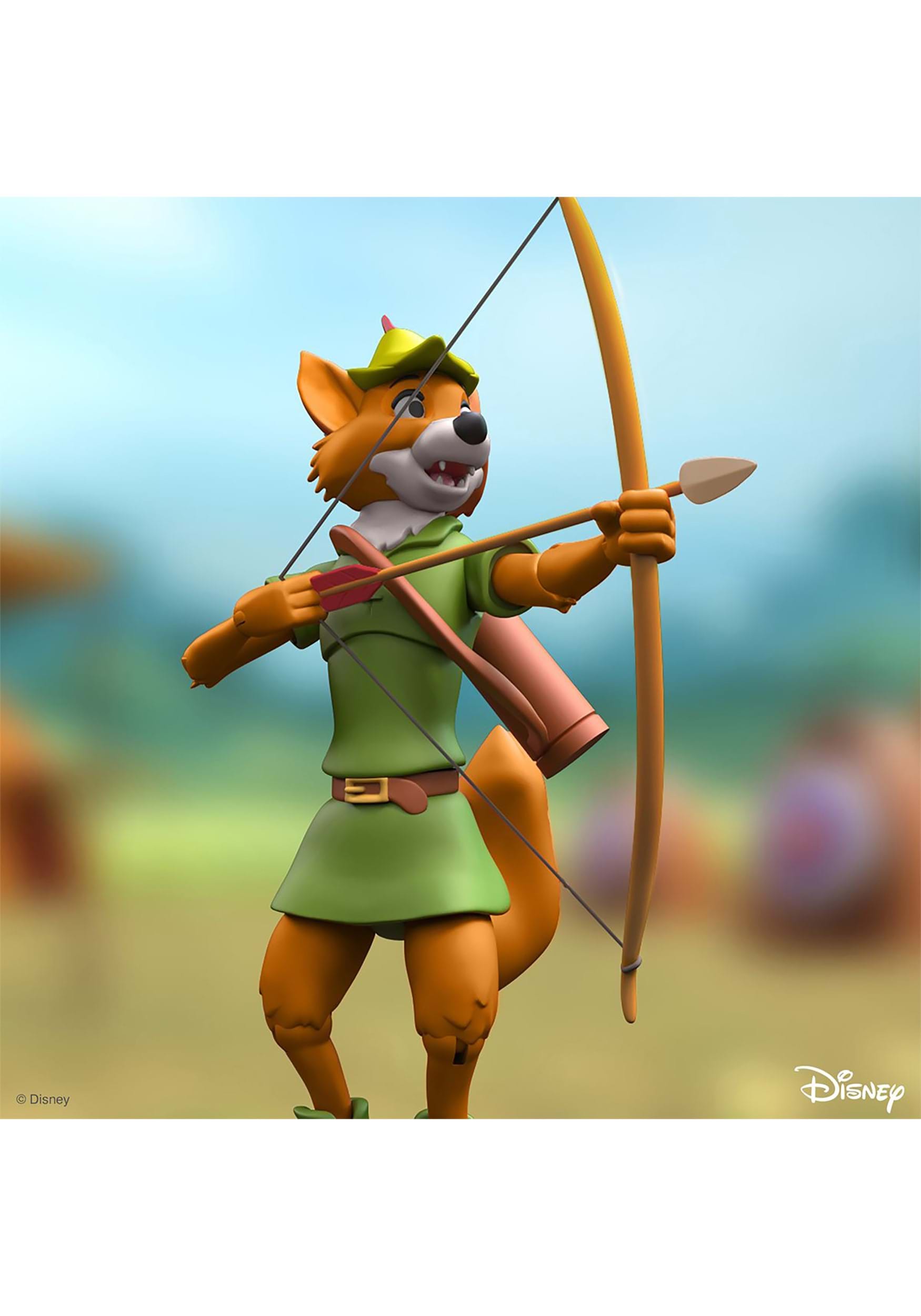 Disney Ultimates Robin Hood With Stork Costume Figure
