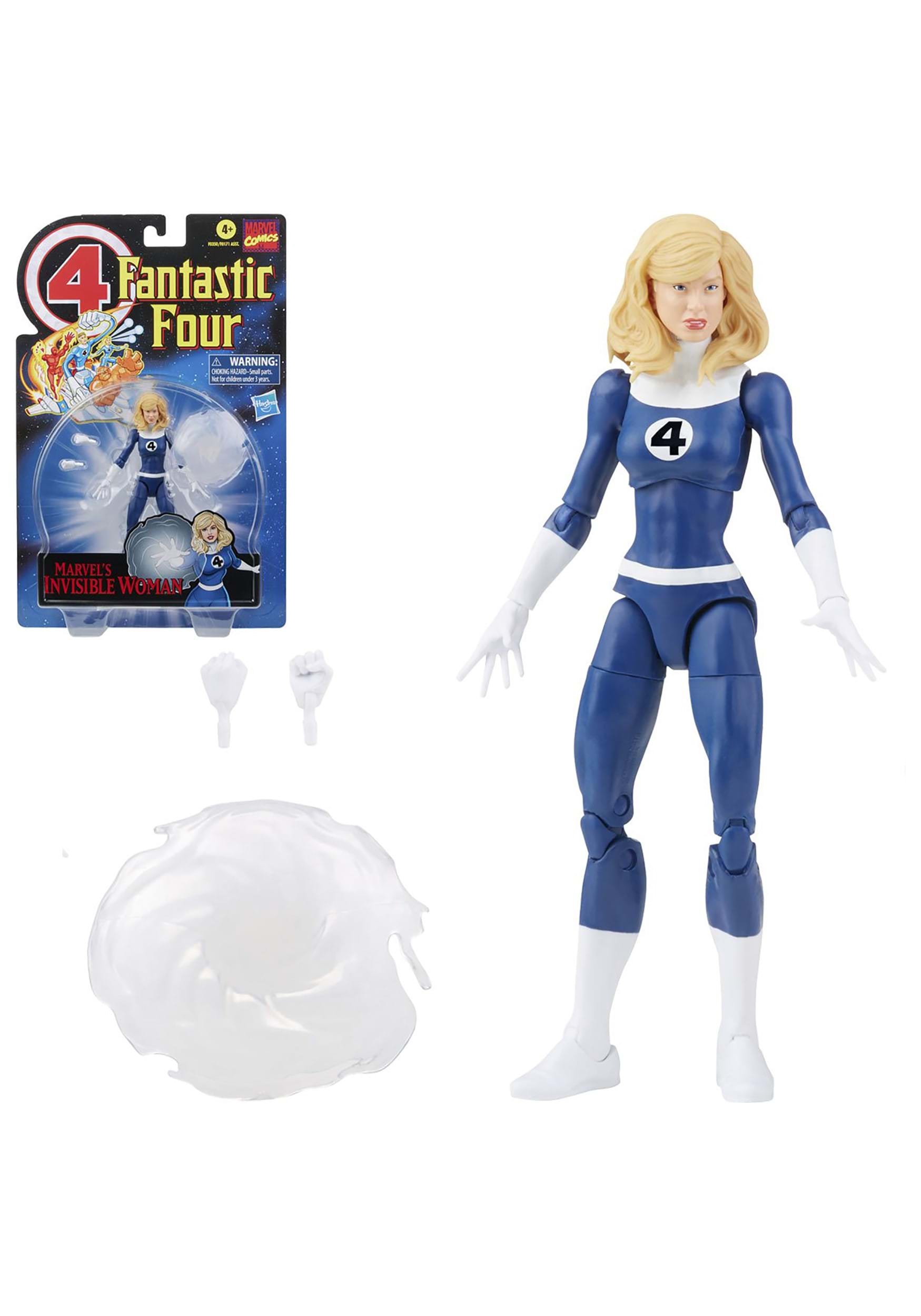 Fantastic Four Marvel Legends Invisible Woman Action Figure