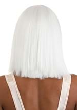 Bright White Long Bob Womens Wig Alt 1