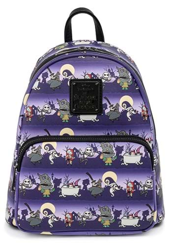 Loungefly NBC Halloween Line Mini Backpack