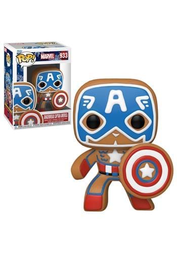 POP Marvel: Holiday- Gingerbread Captain America