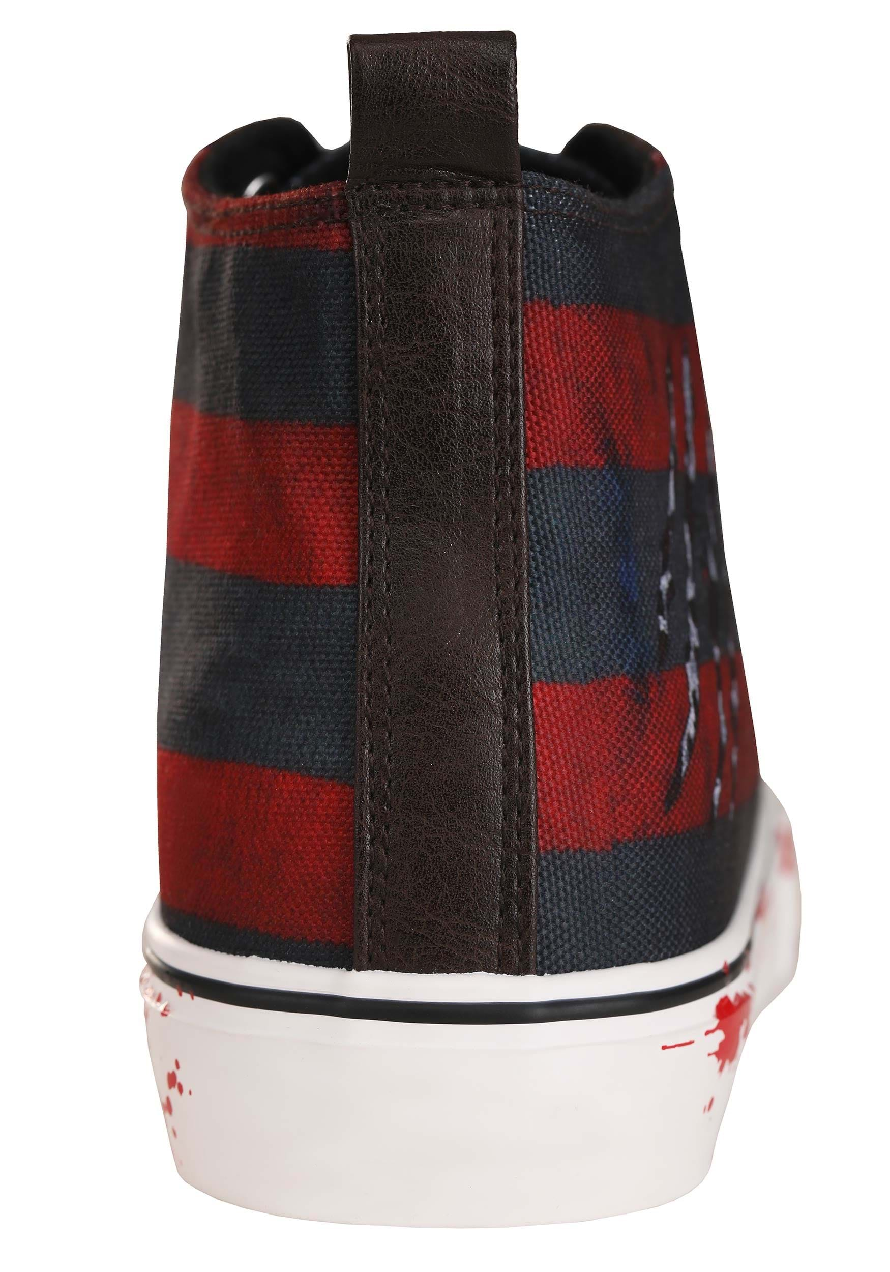 Nightmare On Elm Street Freddy Krueger Adult Sneakers