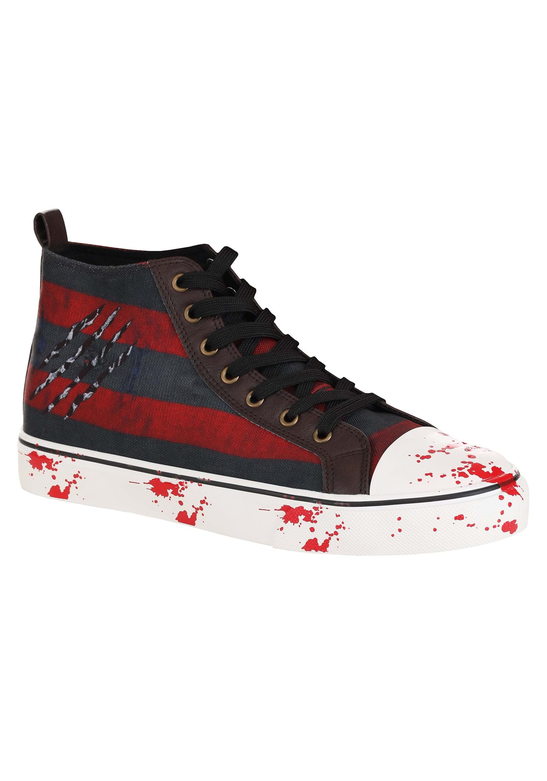 Nightmare On Elm Street Freddy Krueger Adult Sneakers