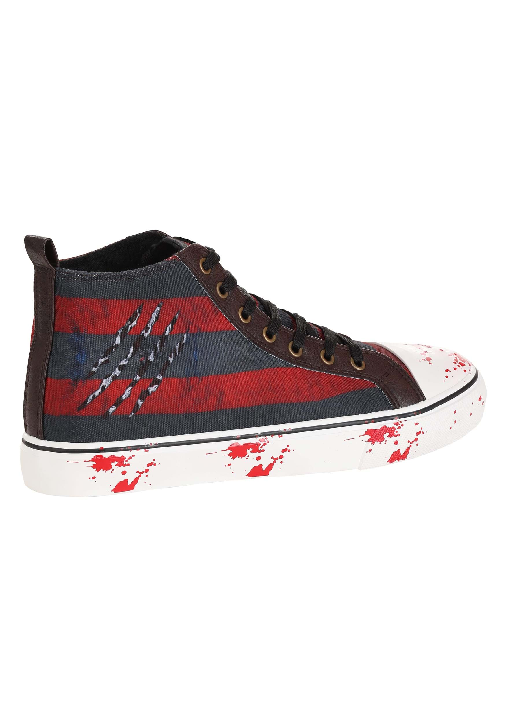 Nightmare On Elm Street Freddy Krueger Adult Sneakers