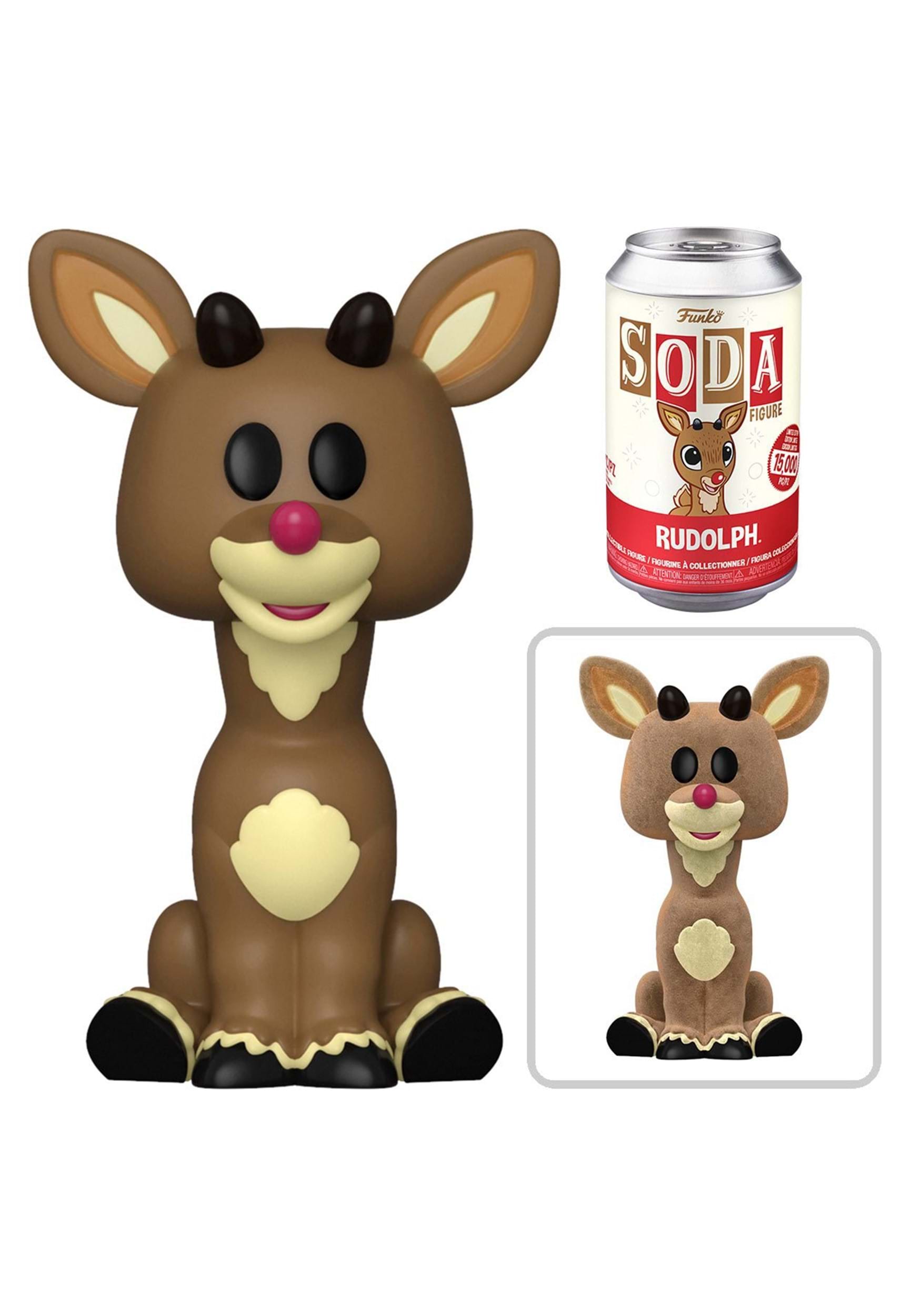 Funko Vinyl SODA: Rudolph- Rudolph Figure