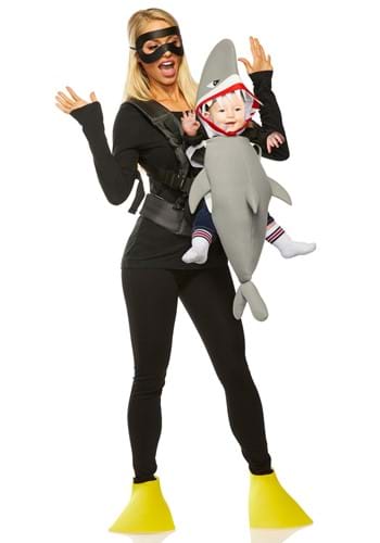 Baby Shark Diver Carrier Costume