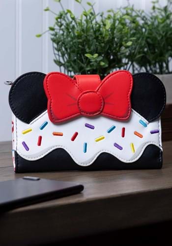 Loungefly Disney Minnie Sweets Collection Flap Wallet-1
