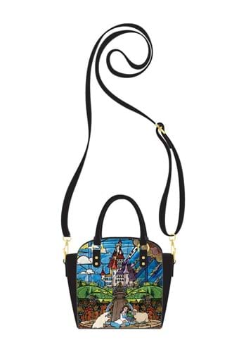 Loungefly Disney Princess Castle Series Belle Crossbody Bag