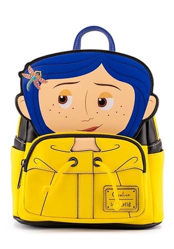 Loungefly Laika Coraline Raincoat Cosplay Mini Backpack