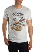 AVATAR THE LAST AIRBENDER WHITE UNISEX TEE Alt 1