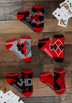 Suicide Squad Harley Quinn 5 Pack Ankle Socks