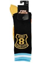 Fire Force Flaming Crew Socks Alt 2