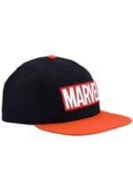 MARVEL EMBROIDERED LOGO FLAT BILL SNAPBACK Alt 2