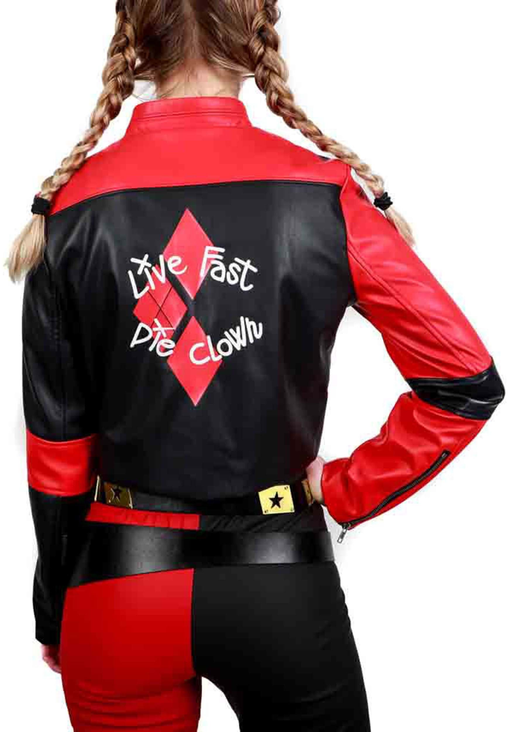 DC Comics Harley Quinn Moto Jacket from Suicide Squad