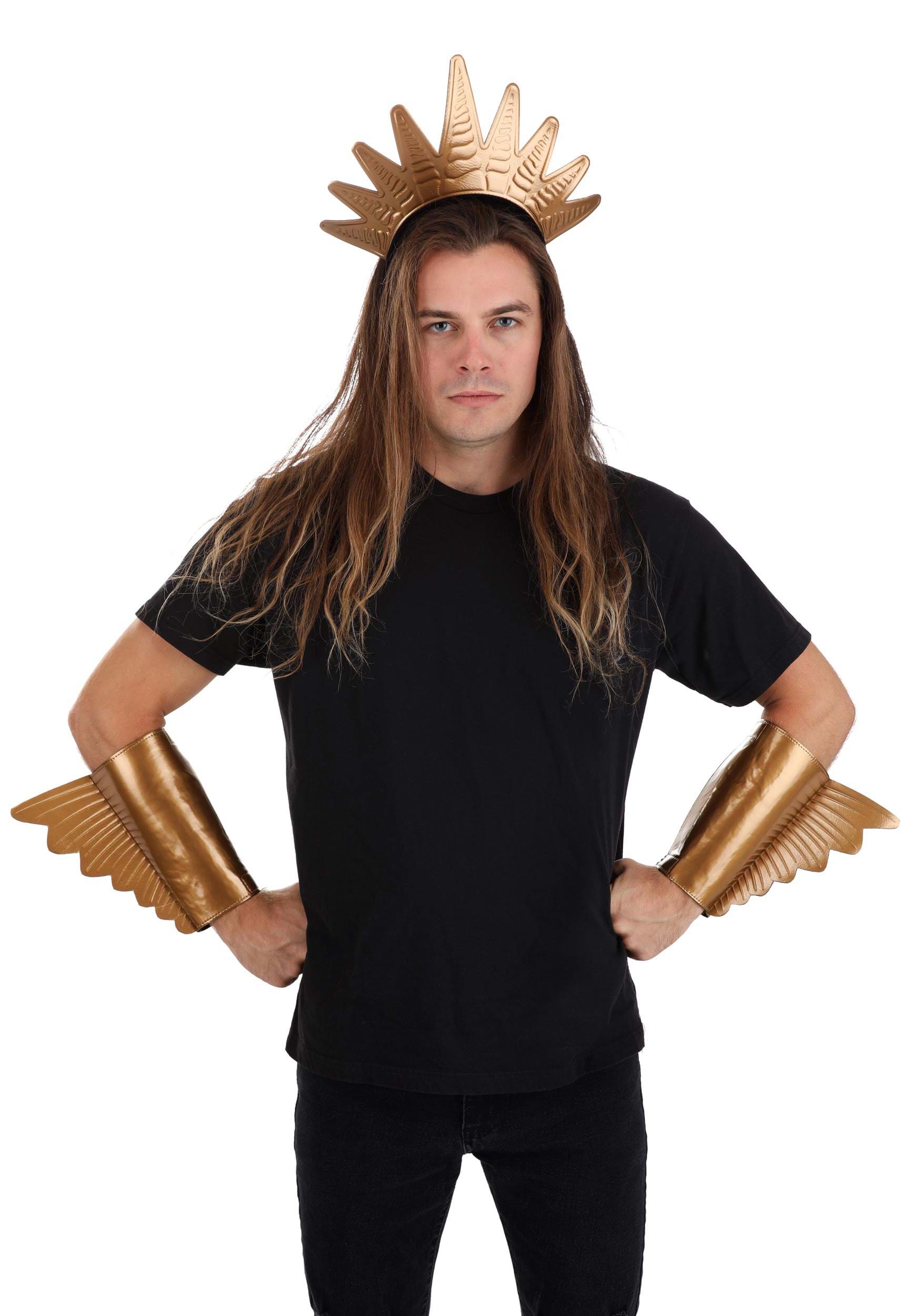 Adult Poseidon Costume Accessory Kit | Greek Accessories