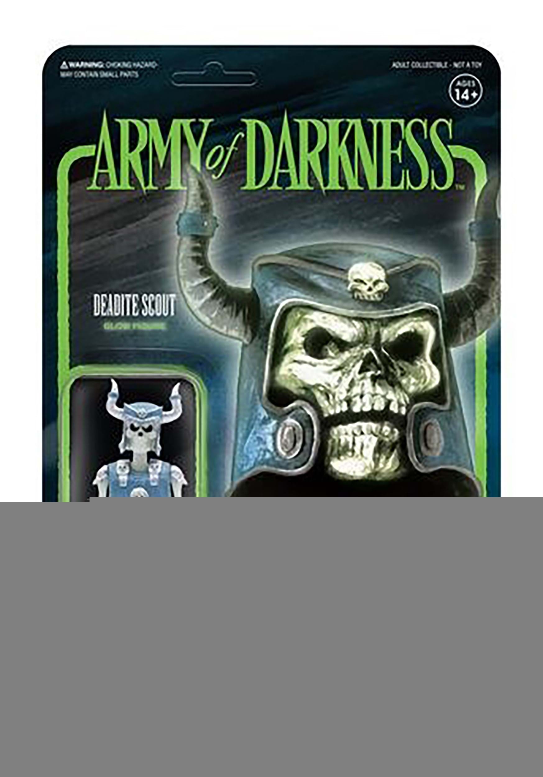 Army Of Darkness ReAction Deadite Scout (Glow in the Dark)