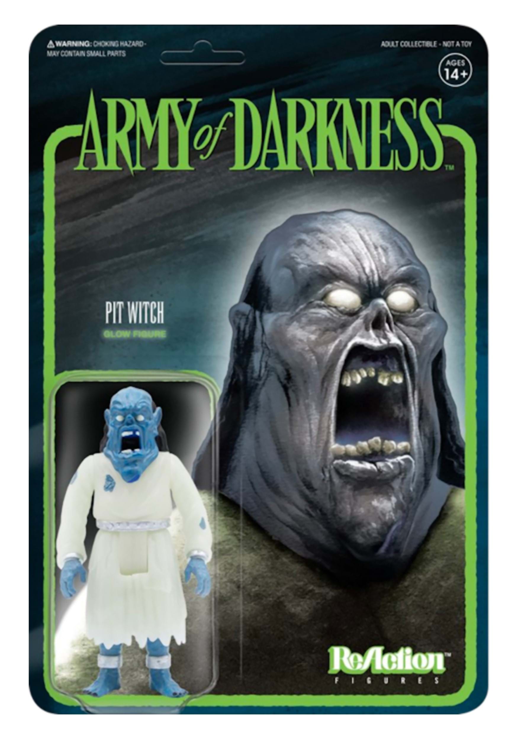 Army Of Darkness Pit Witch Glow in the Dark ReAction Figure