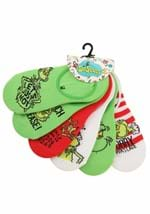 Dr. Seuss Grinch No-Show Socks 6-Pack Alt 1