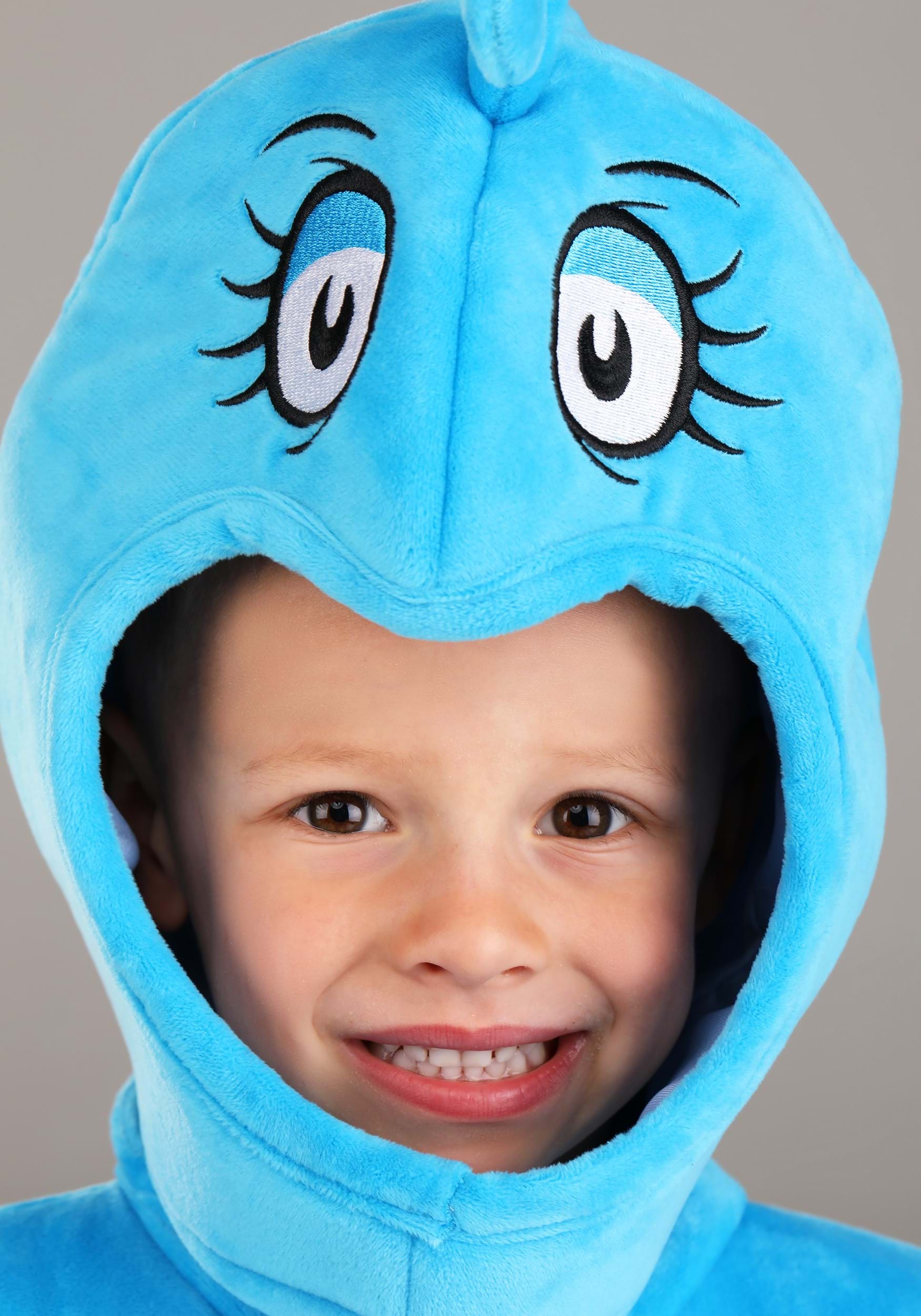 Toddler Dr. Seuss Blue Fish Costume