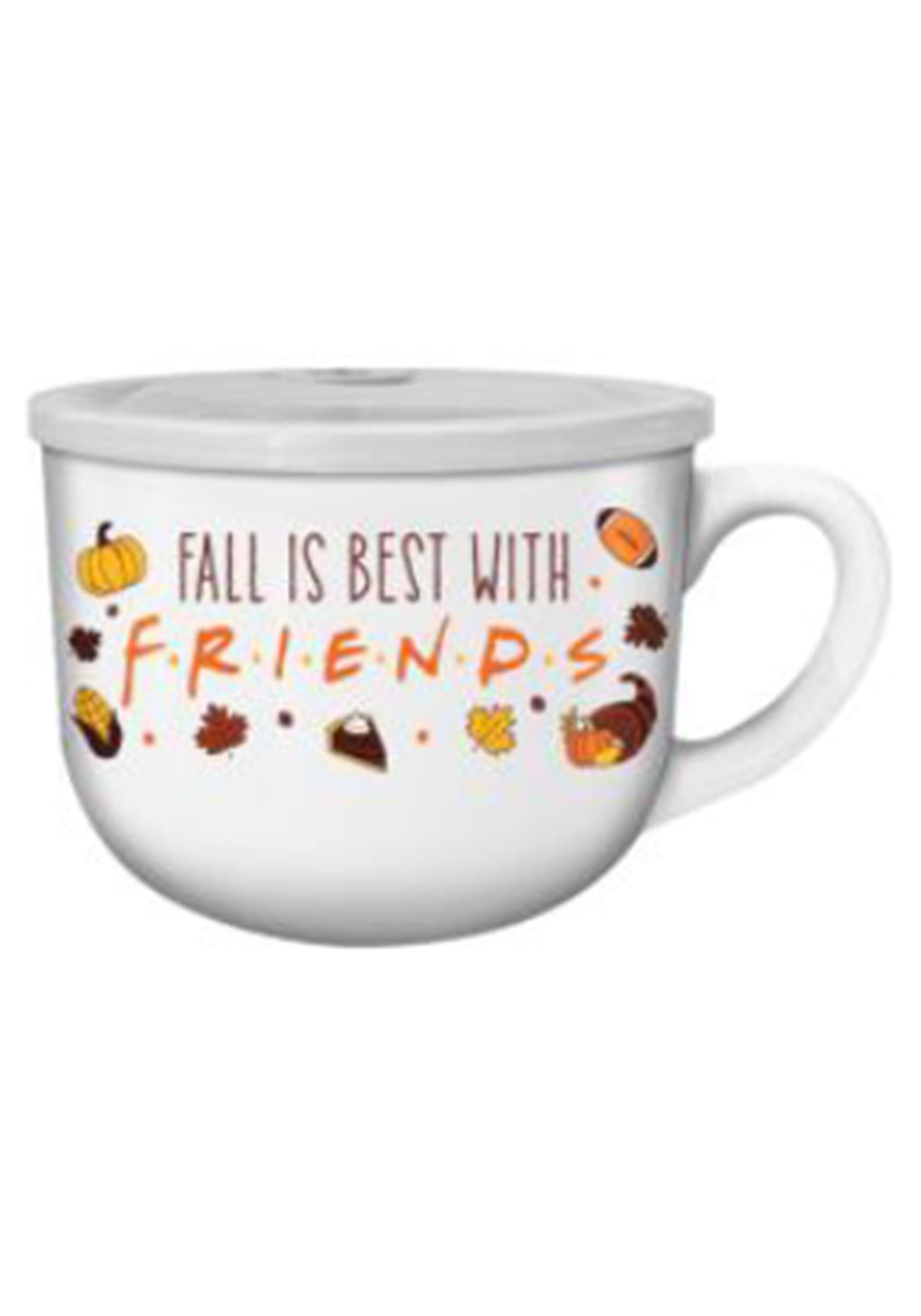 Fall Is Best Friends Soup Mug