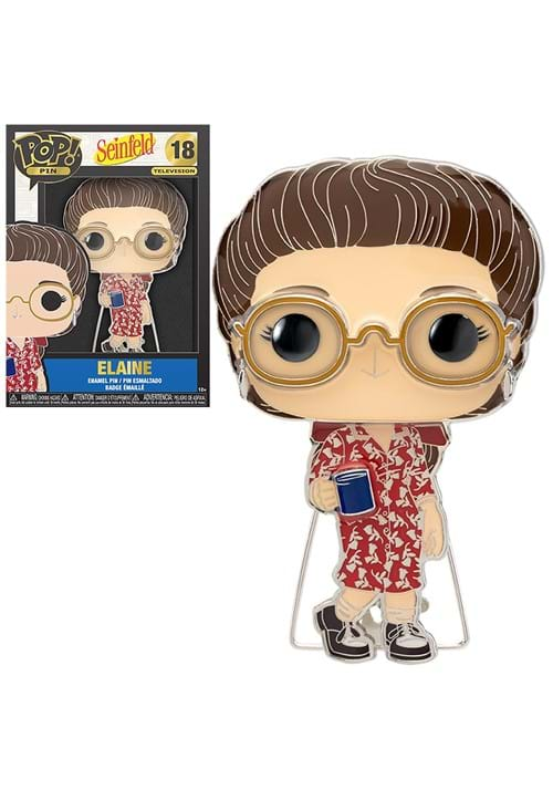 Funko POP Pins: Seinfeld- Elaine