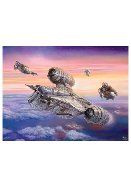 Star Wars Mandalorian The Escort 550 Piece Jigsaw Puzzle