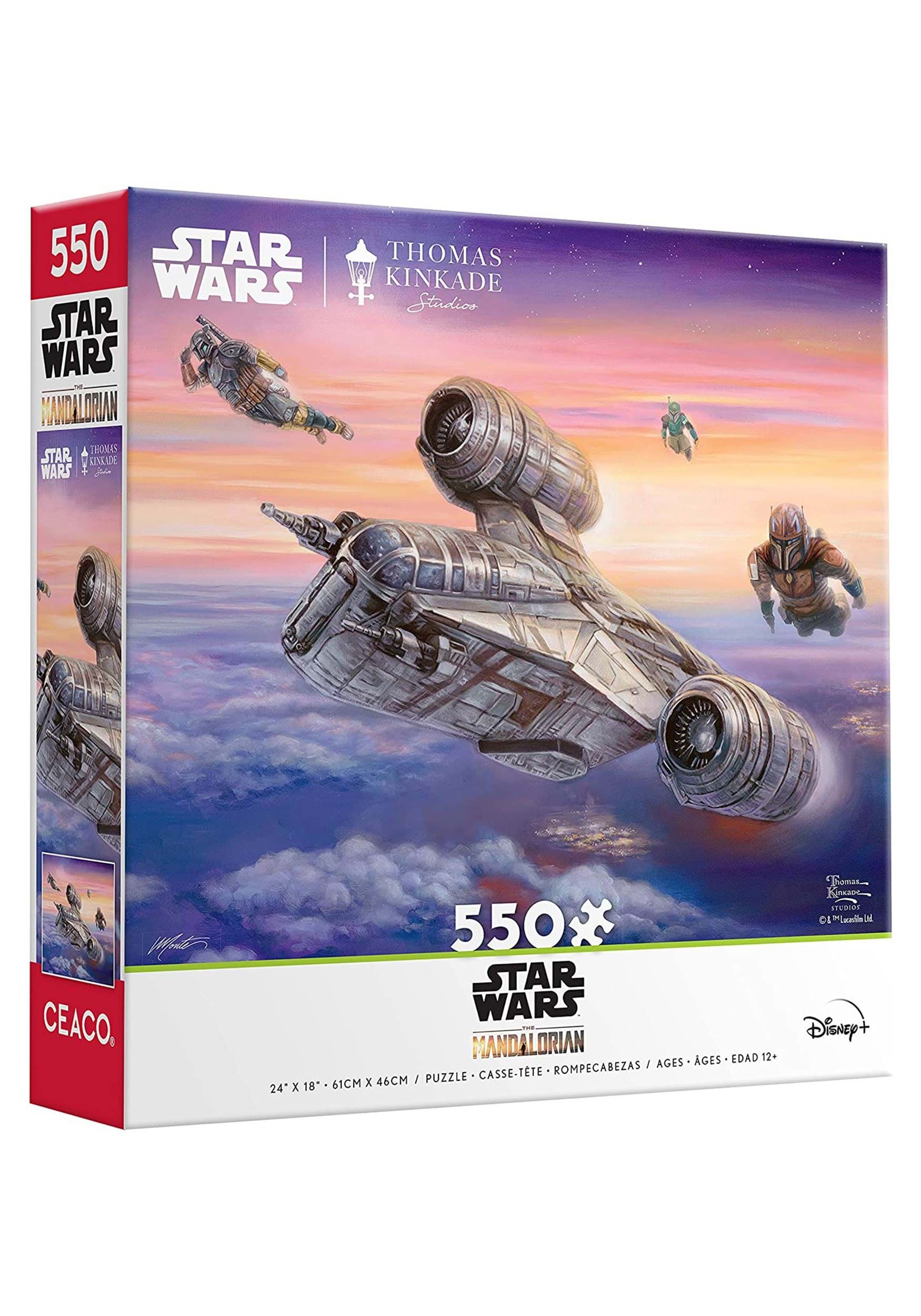 Star Wars Mandalorian - The Escort 550 Piece Puzzle