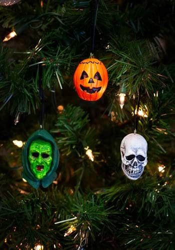 Halloween III Season of the Witch Silver Shamrock Ornaments
