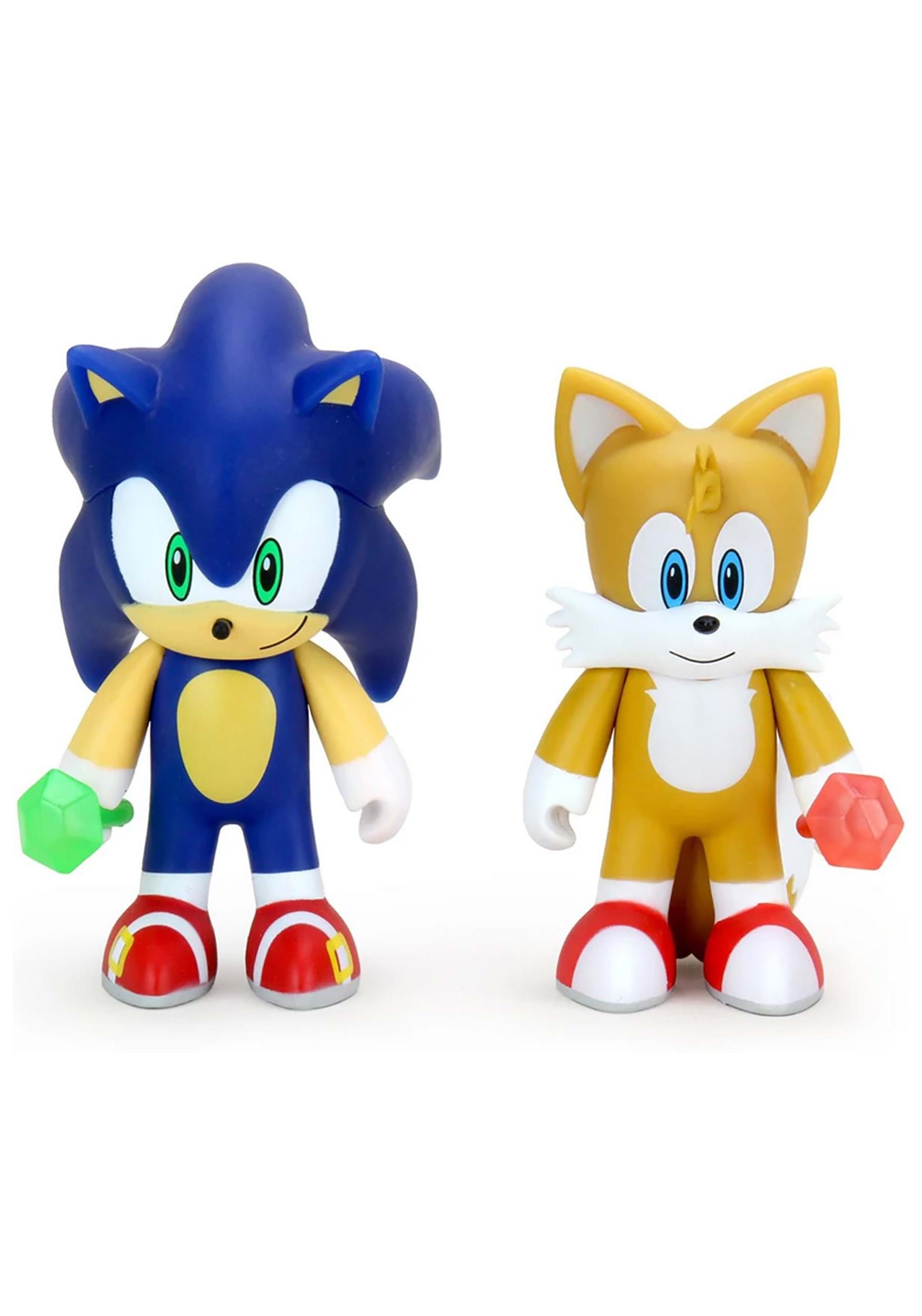 Sonic The Hedgehog Classic Tails 3 Action Figure Black White Deco