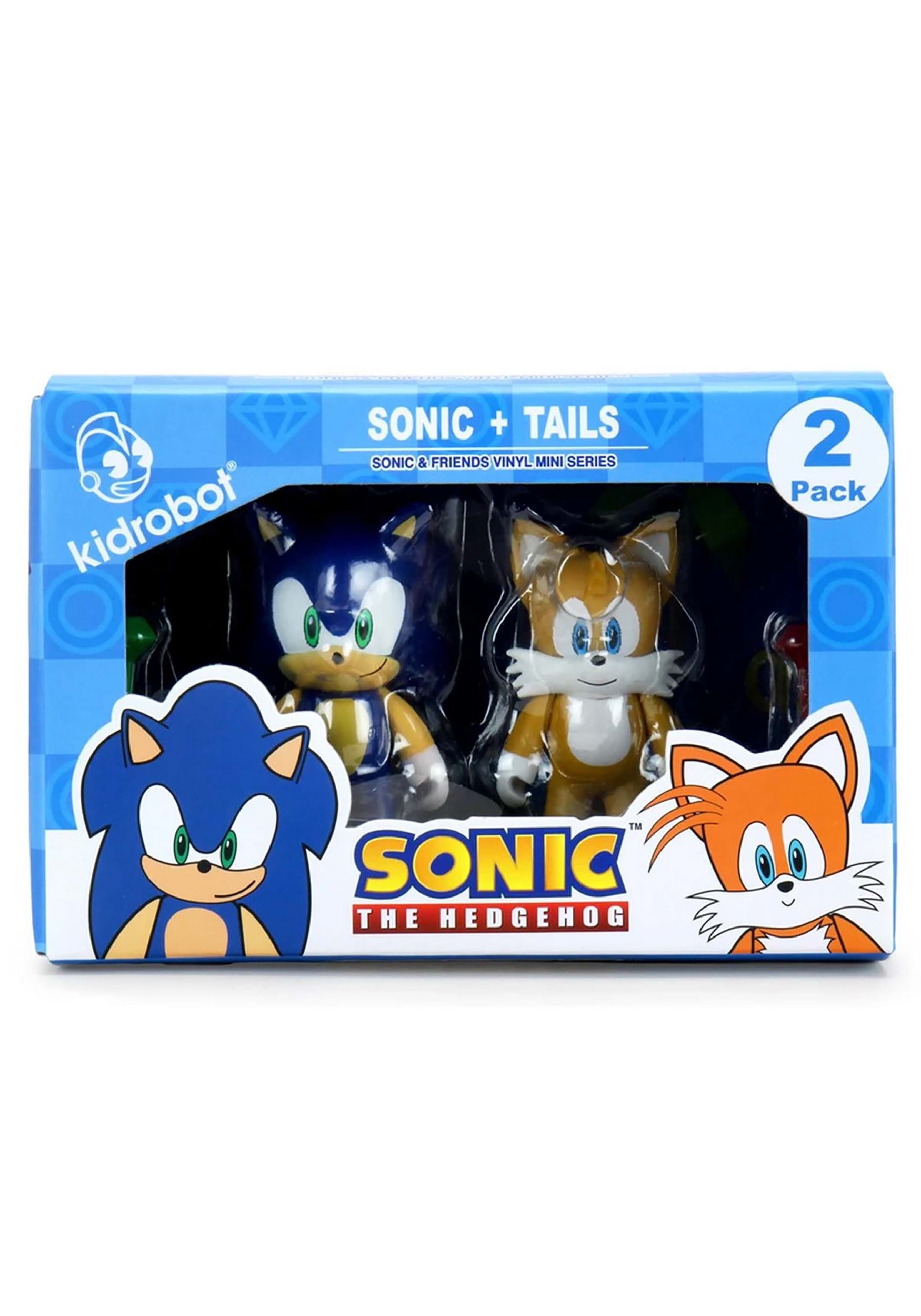 Sonic The Hedgehog 3 Vinyl Figure 2-Pack Sonic & Tails