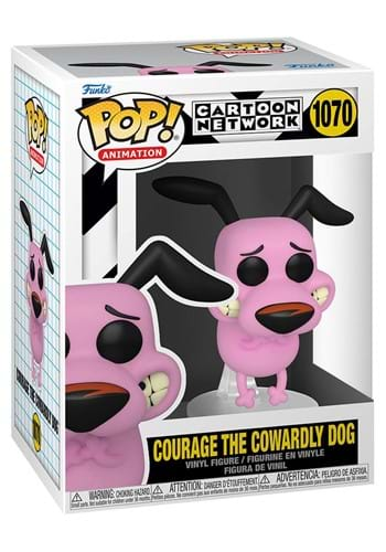 Funko POP! Animation: Courage- Courage the Cowardly Dog Figure