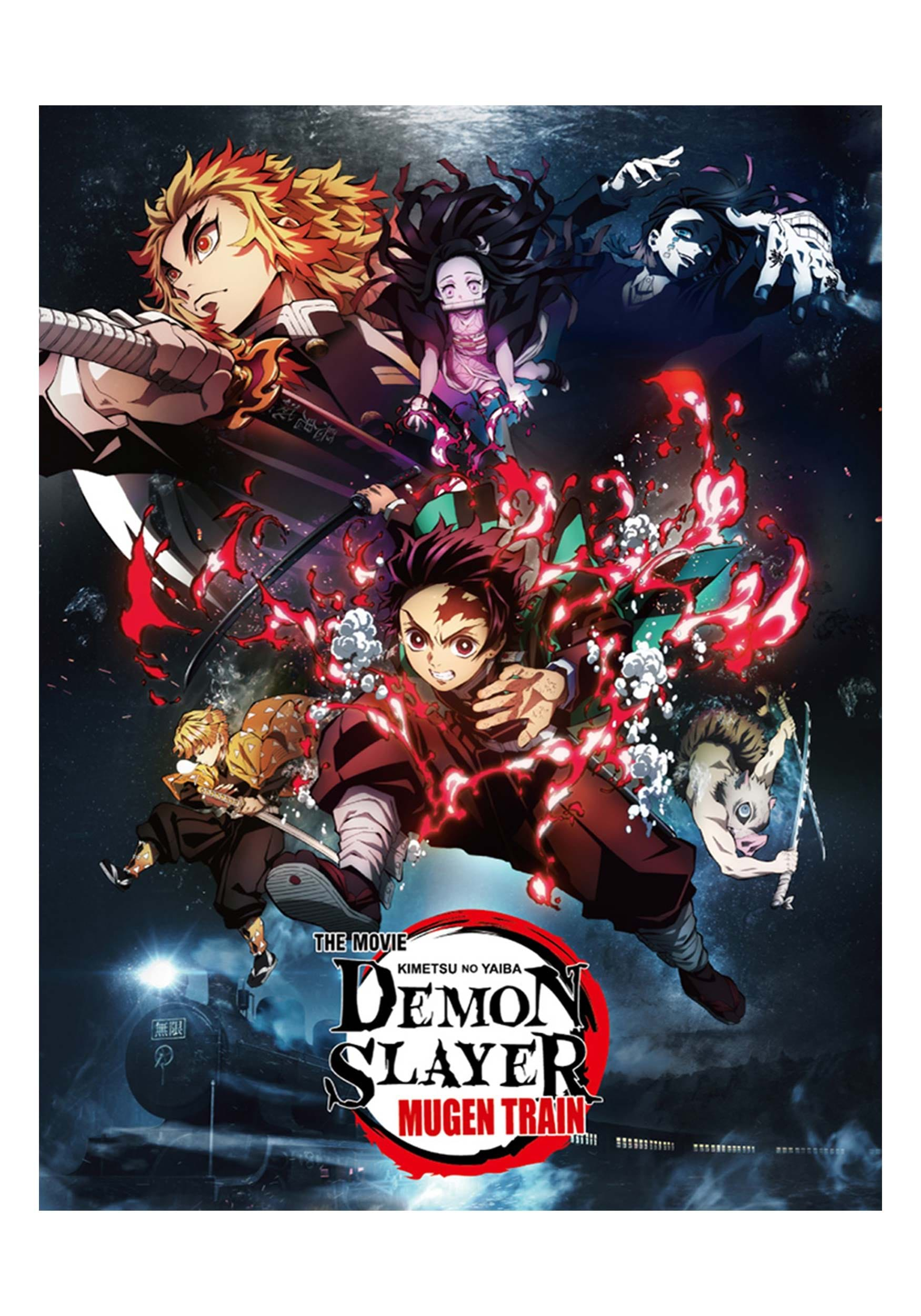 Demon Slayer The Movie - Key Visual Throw