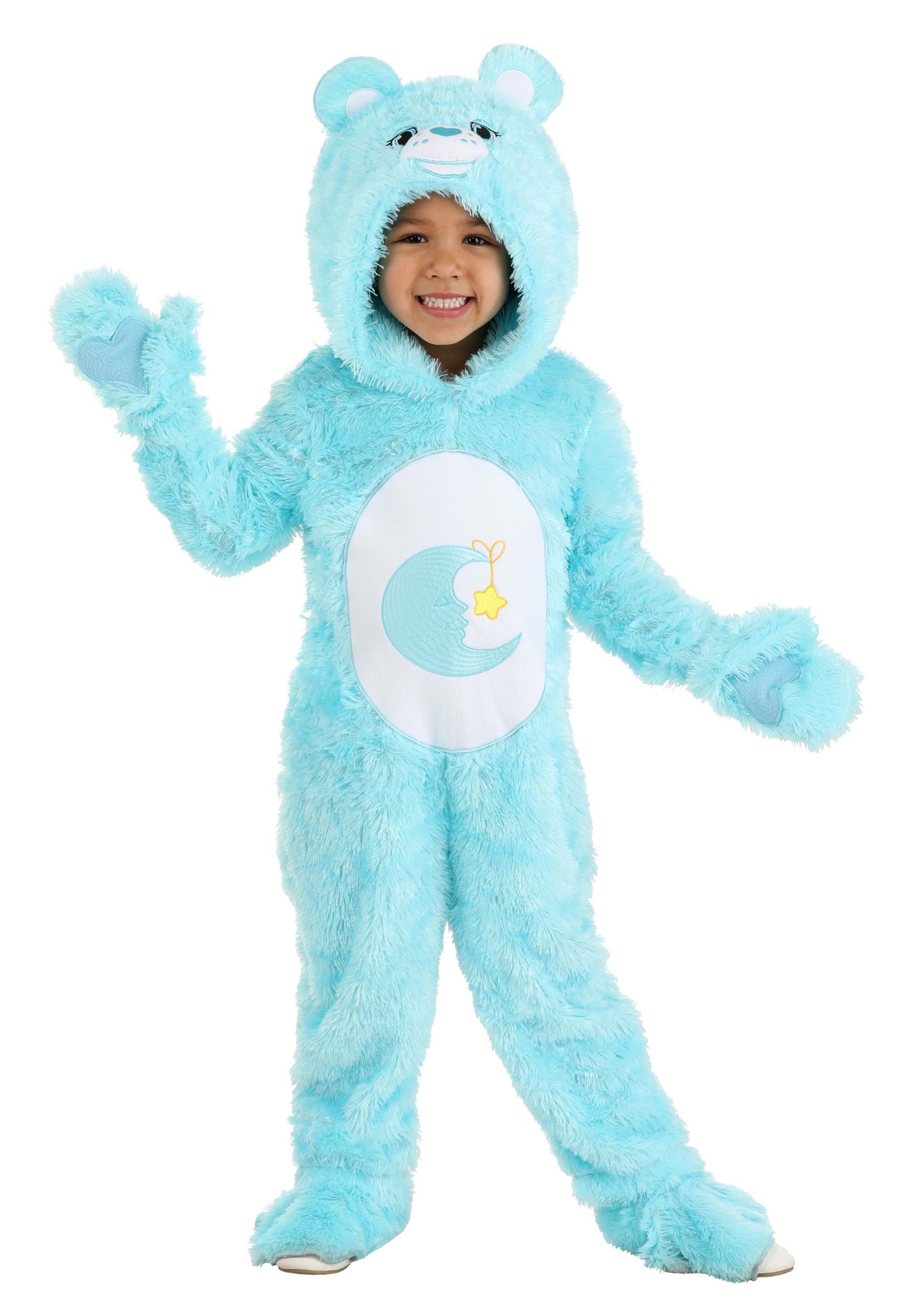 Photos - Fancy Dress Toddler FUN Costumes Care Bears Classic Bedtime Bear Costume for Toddlers Blue/ 