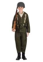 Boys Deluxe WW2 Soldier Costume Alt 2