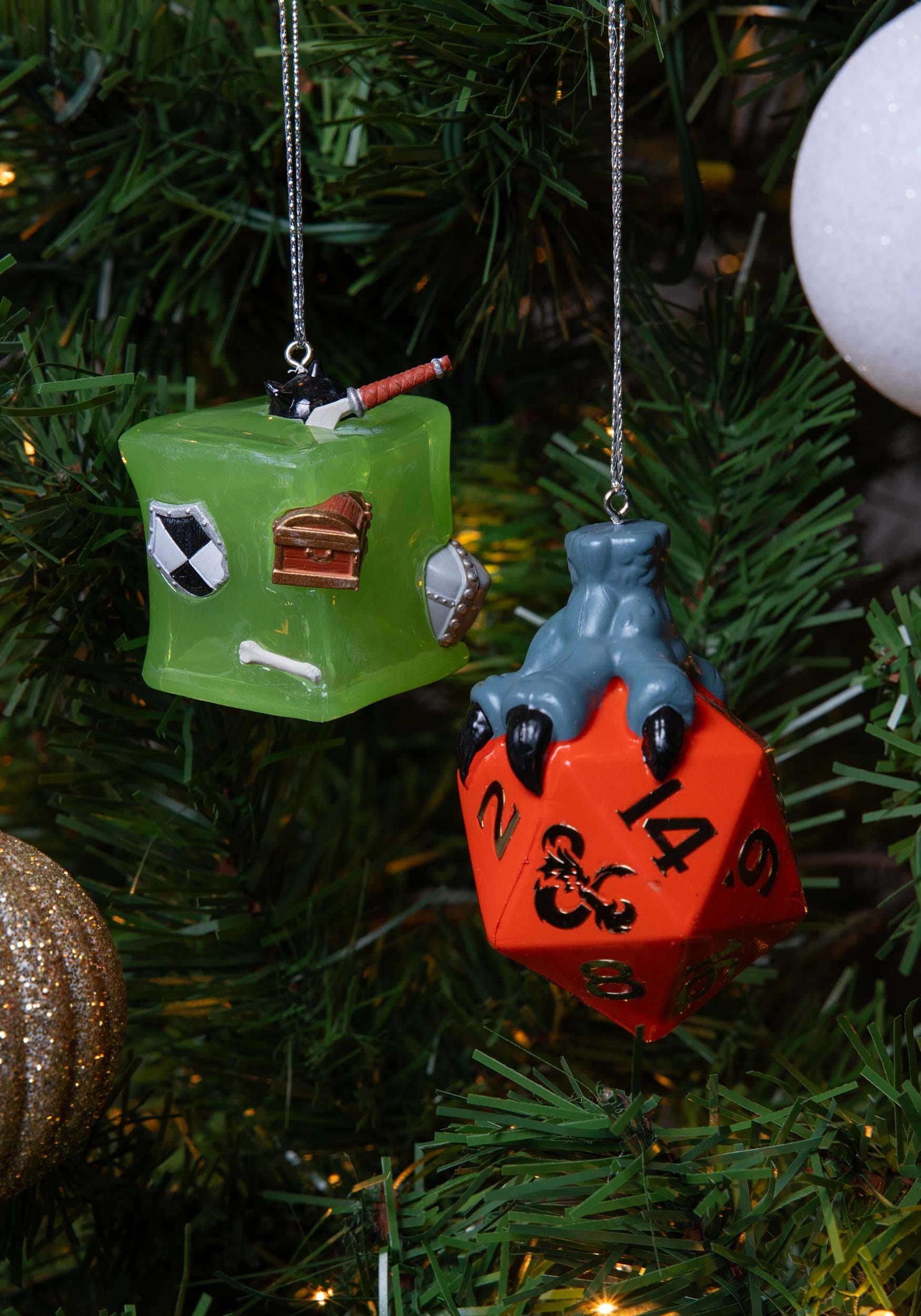 Dungeons & Dragons Gelatinous and Dice 2-Pack Ornament