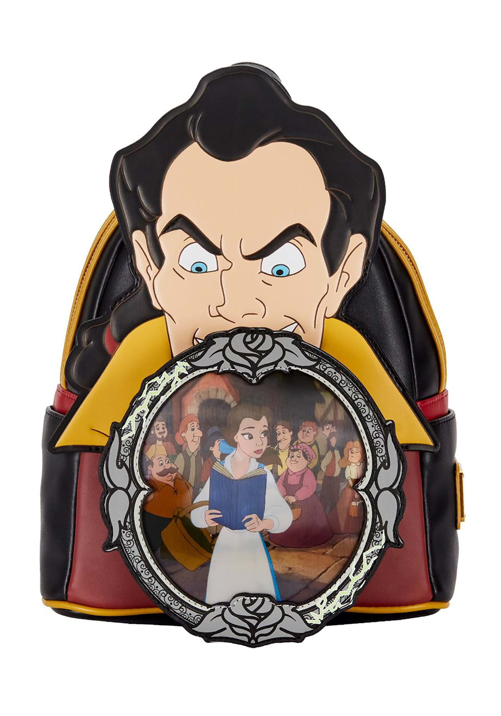 Loungefly Disney Gaston Villains Scene Mini Backpack