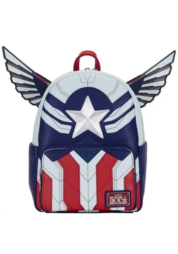 Loungefly Marvel Falcon Cosplay Mini Backpack