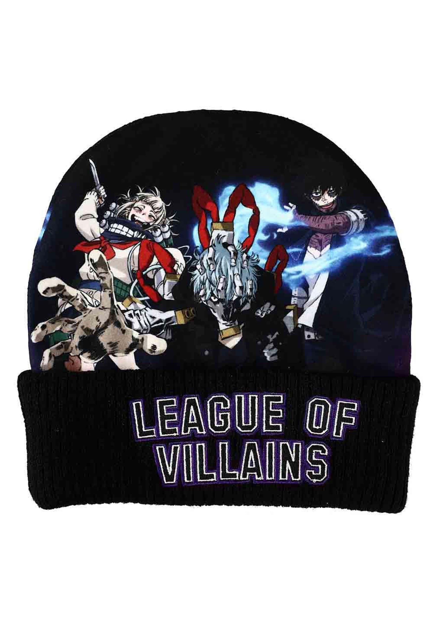 My Hero Academia Beanie - Sublimated Crown League of Villains