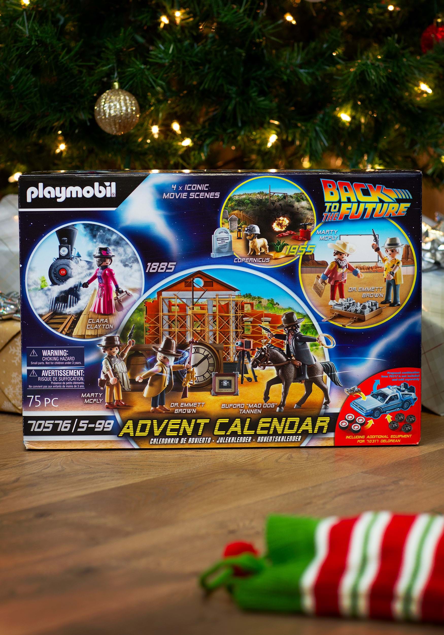 Back to the Future III Playmobil Advent Calendar