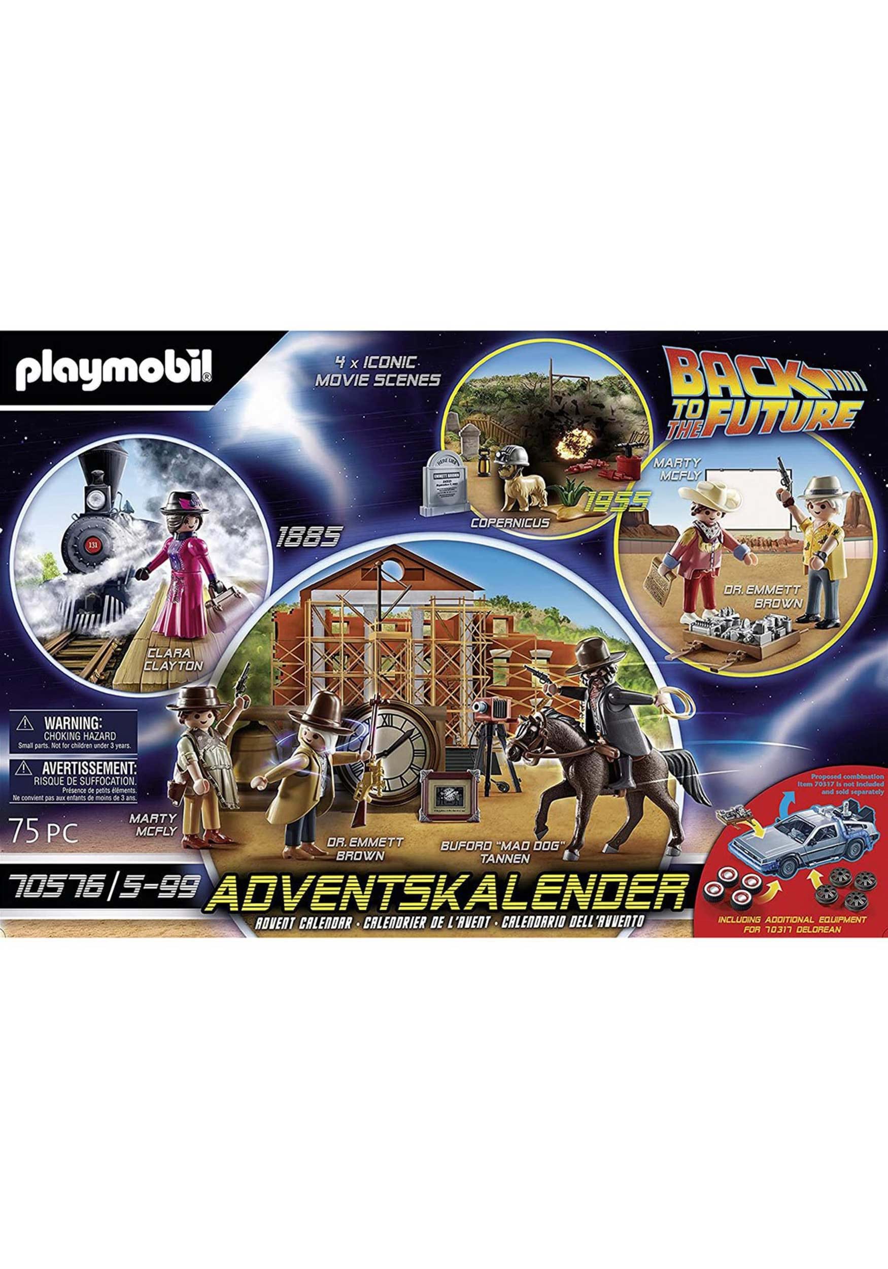 PLAYMOBIL Advent Calendar - Back to the Future Part III