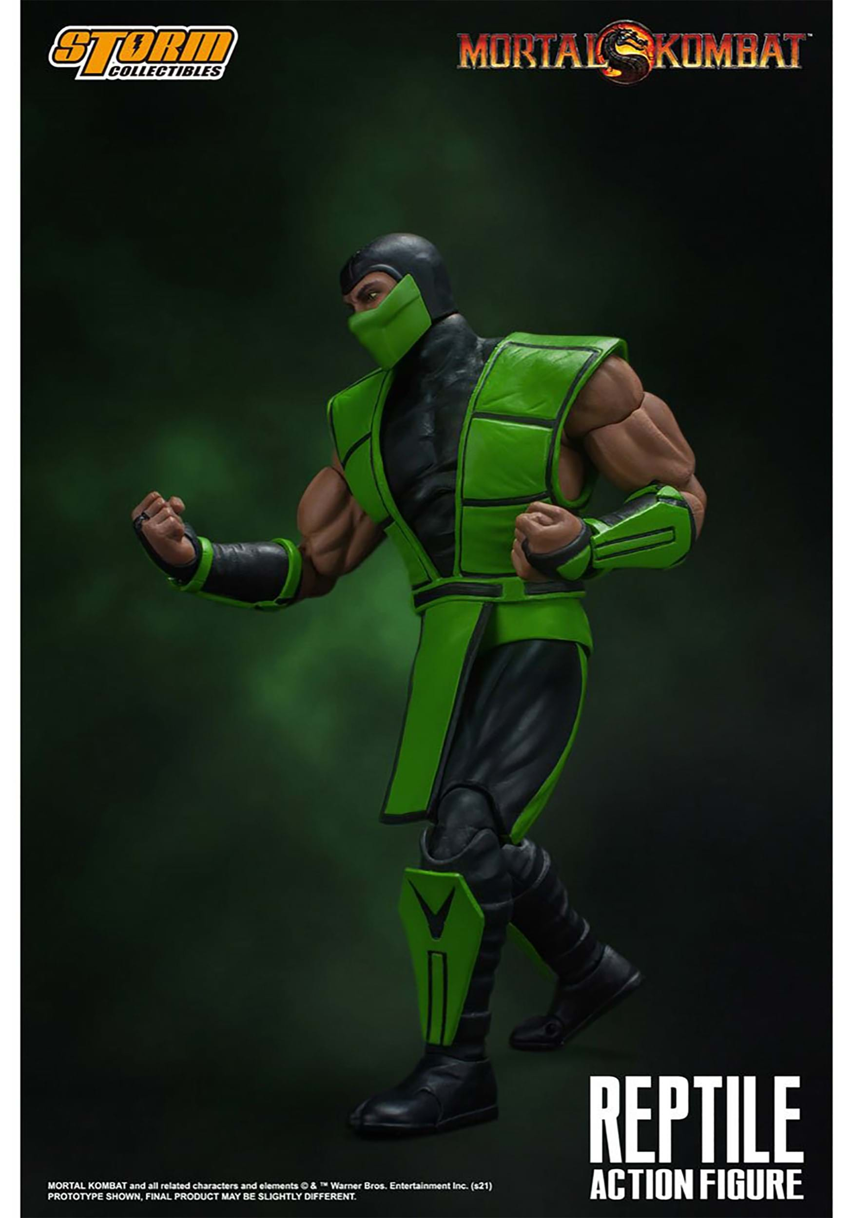 Mortal kombat reptile store action figure