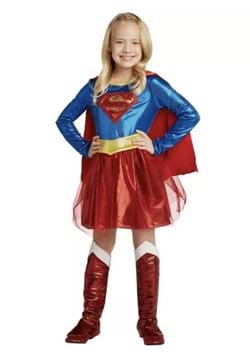 Kid's Justice League SuperGirl Costume