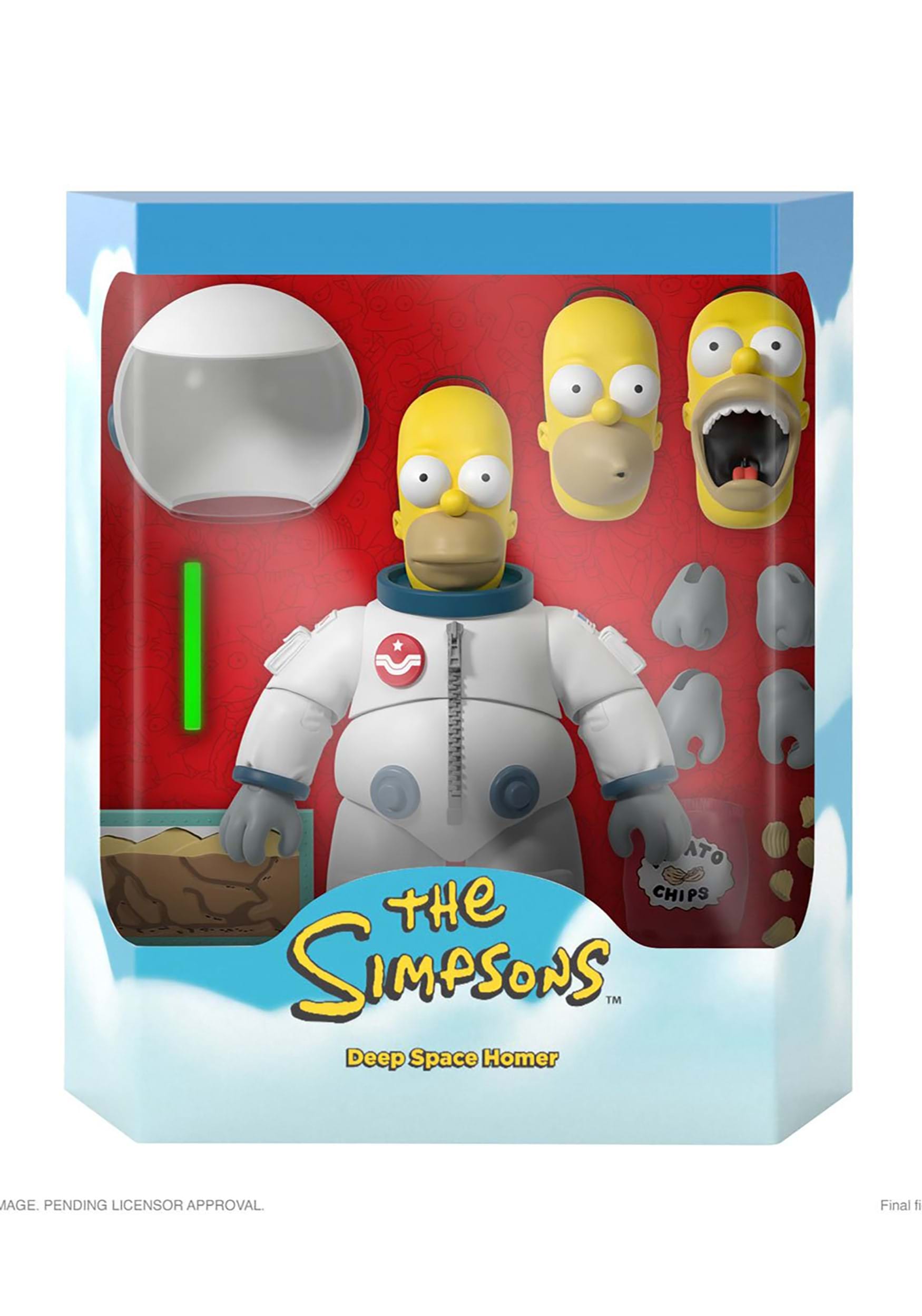 The Simpsons Ultimates Deep Space Homer 7-Inch Figure